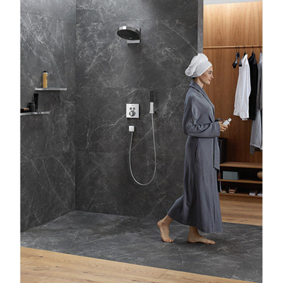 Hansgrohe Rainfinity inbouw doucheset compleet met handdouche en hoofddouche chroom