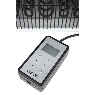 Eurom Industrial EK 3000Wall Werkplaatskachel Wandmontage 3000watt Wit - OUTLET UDEN