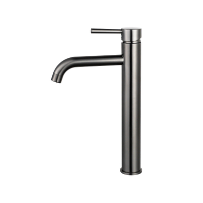 FortiFura Calvi Wastafelkraan - 33.9cm - verhoogd - opbouw - Gunmetal PVD - (licht beschadigd) OUTLET UDEN