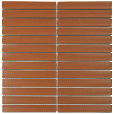 SAMPLE The Mosaic Factory Sevilla mozaïektegel - 15x25cm - wandtegel - Rechthoek - Porselein - Terra cotta