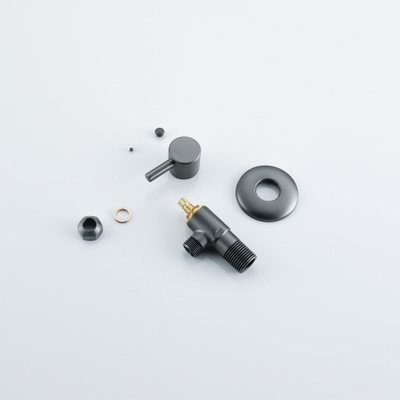 Sawiday Uni stopkraan geborsteld gunmetal OUTLETSTORE