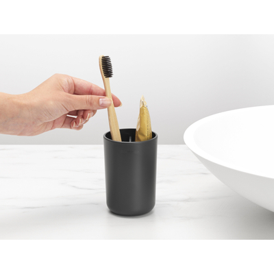 Brabantia ReNew Tandenborstelhouder - staand - inzet - donker grijs