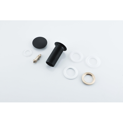 Fortifura Calvi - verlengde afvoerplug - mat zwart