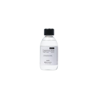 Wellmark Navulverpakking geurstokjes fresh linen 200ml