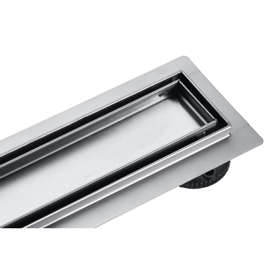 Adema Ralo douchegoot - 60cm - tegelrooster - vloerflens - RVS