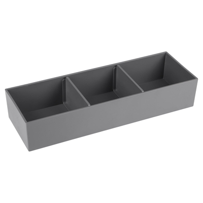 Differnz Lade organizer 32 x 11 x 6 cm grijs