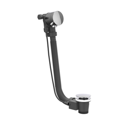 IVY Badoverloop - vulcombinatie - Chroom