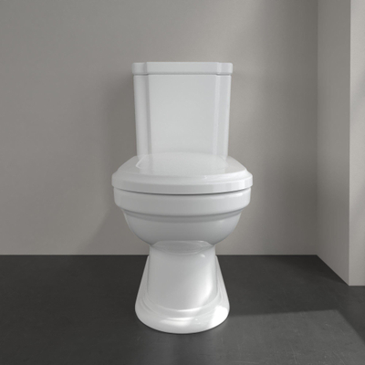 Villeroy en Boch Hommage duoblokpot diepspoel PK ceramic+ wit