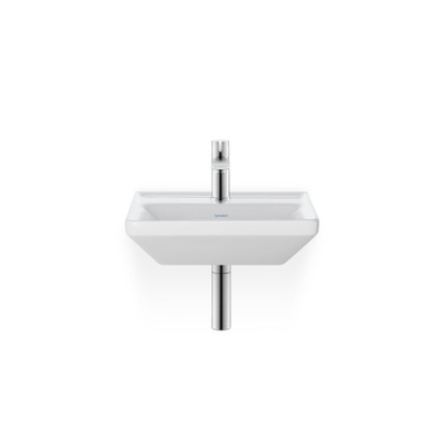 Duravit D-Neo Fonteinbak 45x33.5x13cm 1 kraangat rechthoek Keramiek Wit