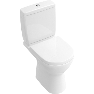 Villeroy en Boch O.novo Compact duoblokpot diepspoel DirectFlush 36x61cm ceramic+ zonder reservoir wit