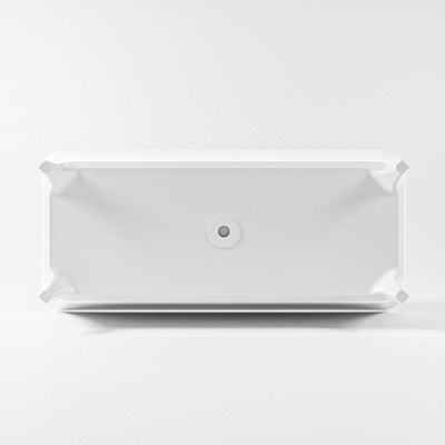 MONDIAZ LUNDY Vrijstaand bad - 170x75cm - talc