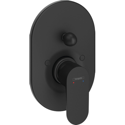 Hansgrohe Rebris s eengreeps inbouw badmengkraan mat zwart