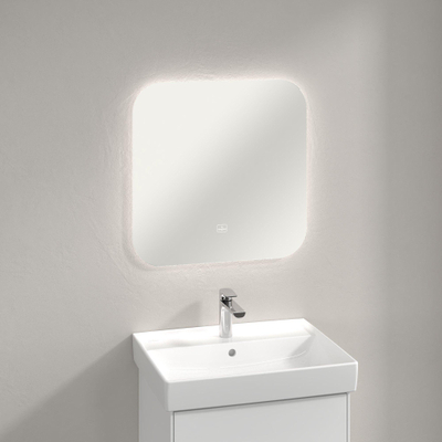Villeroy & Boch More to see spiegel 60x60cm LED rondom 19,2W 2700-6500K