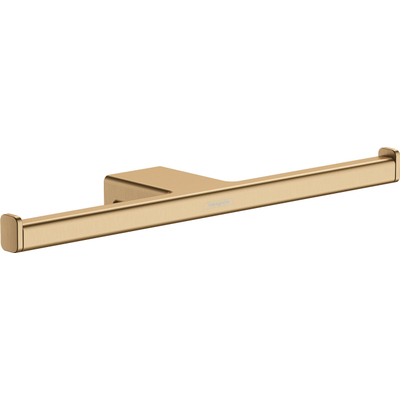 Hansgrohe Addstoris closetrolhouder dubbel brushed bronze