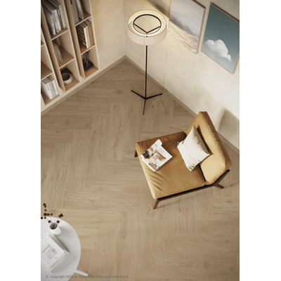 Atlas Concorde Solution Would Vloer- en wandtegel - 22,5x90cm - 8mm - gerectificeerd - (Bruin)