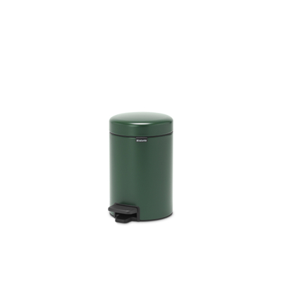 Brabantia NewIcon pedaalemmer 3 liter met kunststof binnenemmer Pine Green