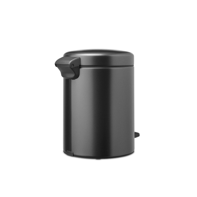 Brabantia NewIcon Pedaalemmer - 5 liter - kunststof binnenemmer - confident grey