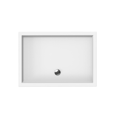 Xenz Mariana douchebak 100x75x4cm rechthoek Acryl Wit