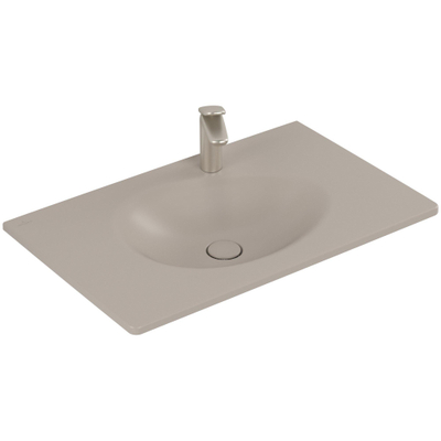 Villeroy & Boch Antao Meubelwastafel - 80 x 50 x 15 cm - Almond CeramicPlus - met verdekte overloop