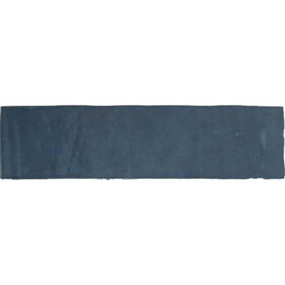 SAMPLE Douglas Jones Atelier Wandtegel 6x25cm 10mm witte scherf Marine