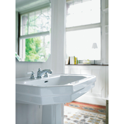 Duravit 1930 wastafel 80x55cm 1 kraangat wit