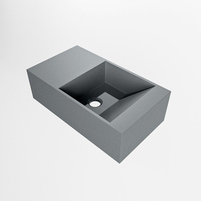 Mondiaz TYNE Fontein - 40x23x12cm - wasbak Links - zonder kraangaten - solid surface - Plata