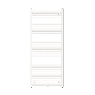 Adema Basic radiator 60x140cm recht middenaansluiting wit