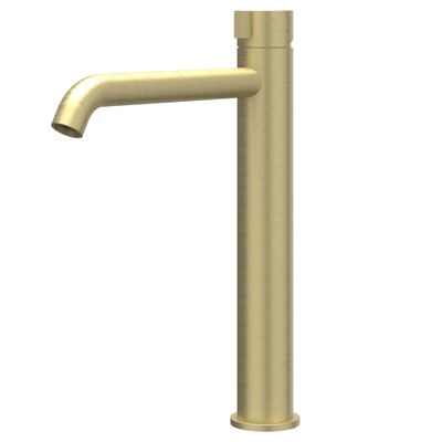 IVY Tribe Wastafelmengkraan - opbouw - verhoogd - coldstart - RVS316 - geborsteld mat goud PVD