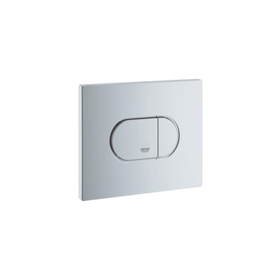 GROHE Arena Cosmopolitan wc bedieningsplaat horizontaal mat chroom