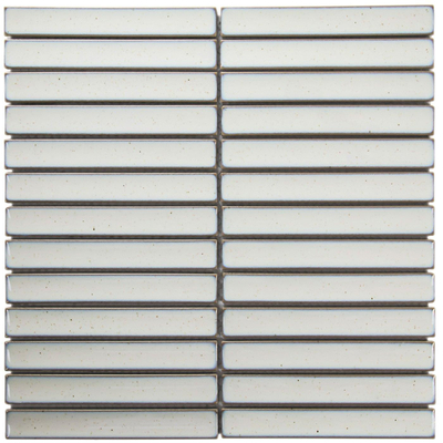 The Mosaic Factory Sevilla mozaïektegel - 29.6x29.9cm - wandtegel - Rechthoek - Porselein Vintage White Glans