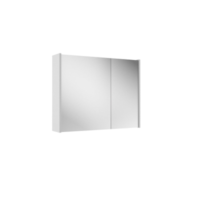 Adema Prime Spiegelkast - 80x63x16cm - inclusief zijpanelen - greige (grijs)