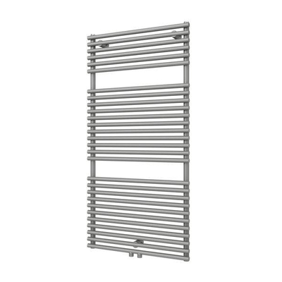 Plieger Florian Nxt M designradiator enkel horizontaal met middenaansluiting 1216x600mm 750W parelgrijs (pearl grey)