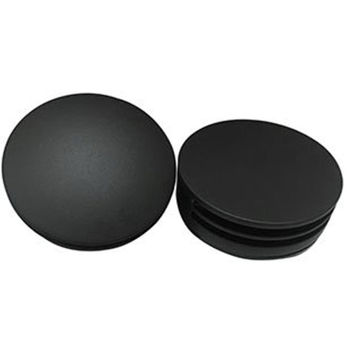 Wiesbaden Caral afbouwdeel rond badafvoer met overloop en vulfunctie mat zwart