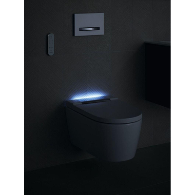 Geberit Aquaclean Sela Douche Wc - 37.5x56.5cm - softclose - keratect - alpine wit