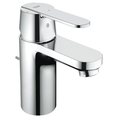 GROHE Get waterbesparende wastafelkraan S size ES met waste chroom