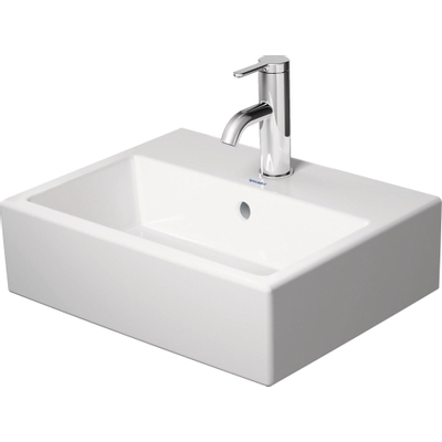 Duravit Vero Air meubelfontein 1 kraangat met overloop 45x35cm wit