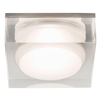 Astro Vancouver Round 90 LED Plafondlamp 6.6cm IP44 verlichting geintegreerd glas