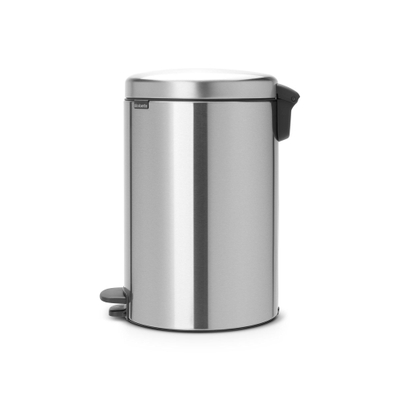 Brabantia NewIcon Pedaalemmer - 20 liter - kunststof binnenemmer - matt Steel