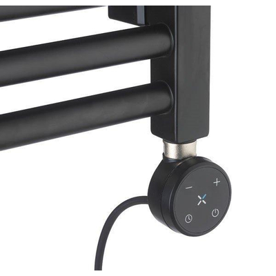 Crosswater MPRO Elektrische handdoekradiator - 140x50cm - 600 Watt - mat zwart