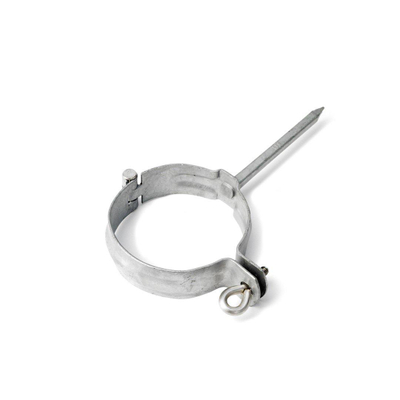 Gegalvaniseerde scharnierpijpbeugel RZ 80mm met slagpen