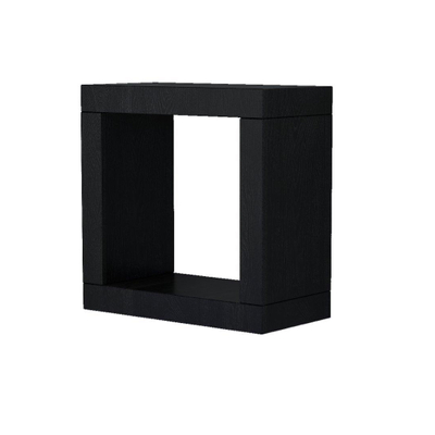 Arcqua Living Opbouwnis - 30x15x30cm - - greeploos - gemelamineerd spaanplaat - oak black