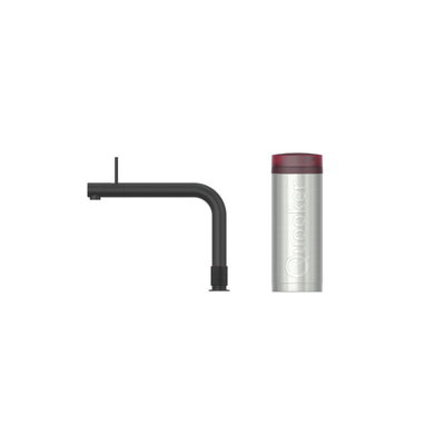 Quooker Front kokendwaterkraan - PRO3 reservoir - Warm / kokend water - Zwart mat