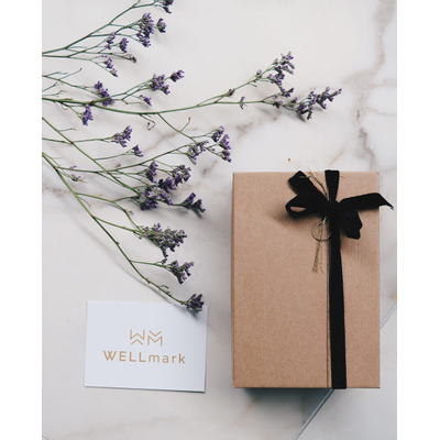 Wellmark Giftbox Dirty Wishes Afwasmiddel en Handzeep Bruin Glas Messing Pomp