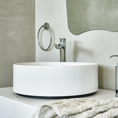 Smedbo Home Handdoekring - 17x3.6cm - chroom