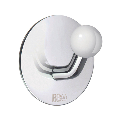 Smedbo Beslagsboden Handdoekhouder - 4.8x4.8cm - zelfklevend - RVS Gepolijst Edelstaal