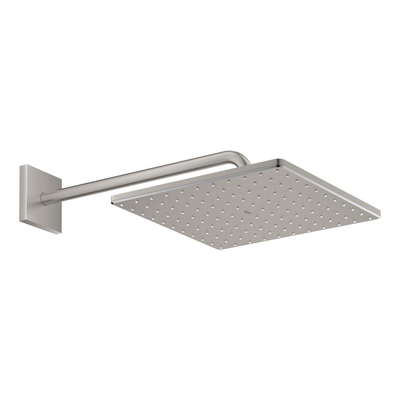 GROHE Rainshower Mono 310 Cube Hoofddouche - 31x31cm - 1 straalsoort - wandarm 42.2cm - supersteel