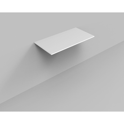 Arcqua Marble Topdeck - 70.5x46x15cm - cast marble - mat wit