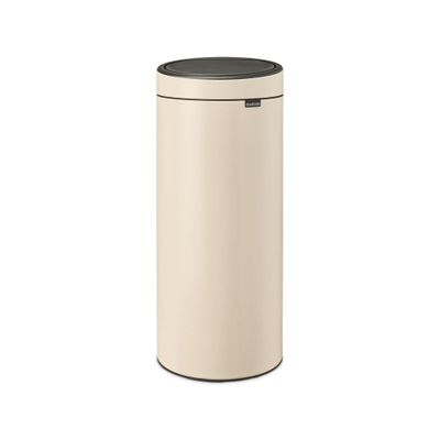 Brabantia Touch Bin Afvalemmer - 30 liter - kunststof binnenemmer - soft beige