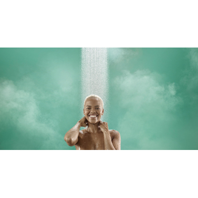 Hansgrohe Pulsify thermostaat met glijstangset 90cm 10.5cm 3jet chroom