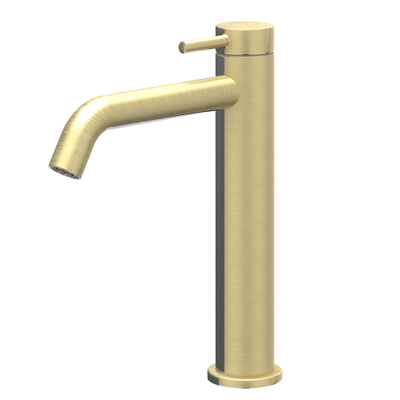 IVY Bond Wastafelmengkraan - opbouw - middelhoog - coldstart - Geborsteld mat goud PVD